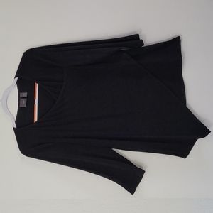 Chicos Travelers Black size 1 top.